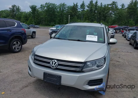 2015 Volkswagen Tiguan Se from USA, damaged, VIN WVGBV7AX2FW518756